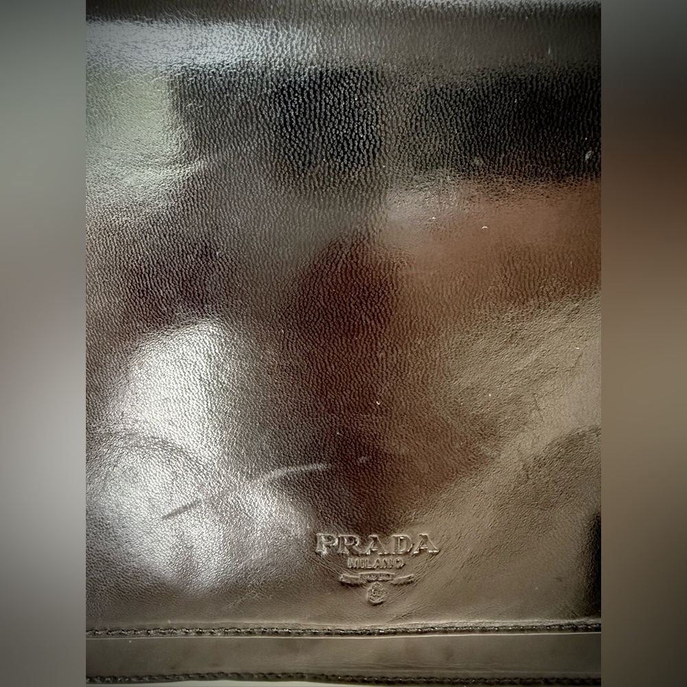 Prada Black Leather Crossbody Bag - Picture 8 of 10